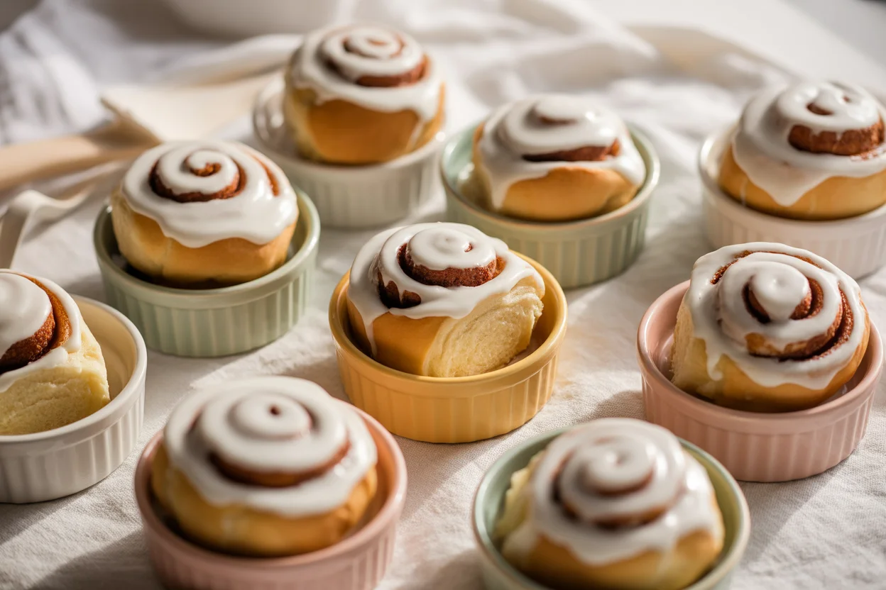 small batch cinnamon rolls no yeast