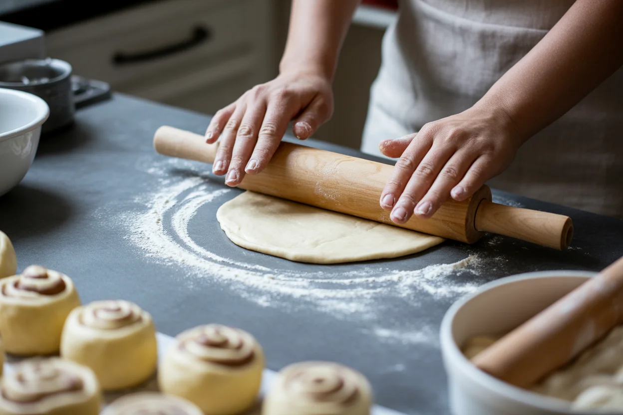 small batch cinnamon rolls no yeast