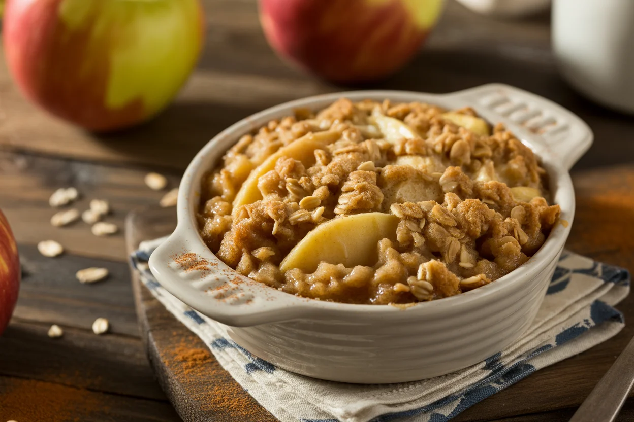 Cozy Up with Small Batch Apple Crisp for Two