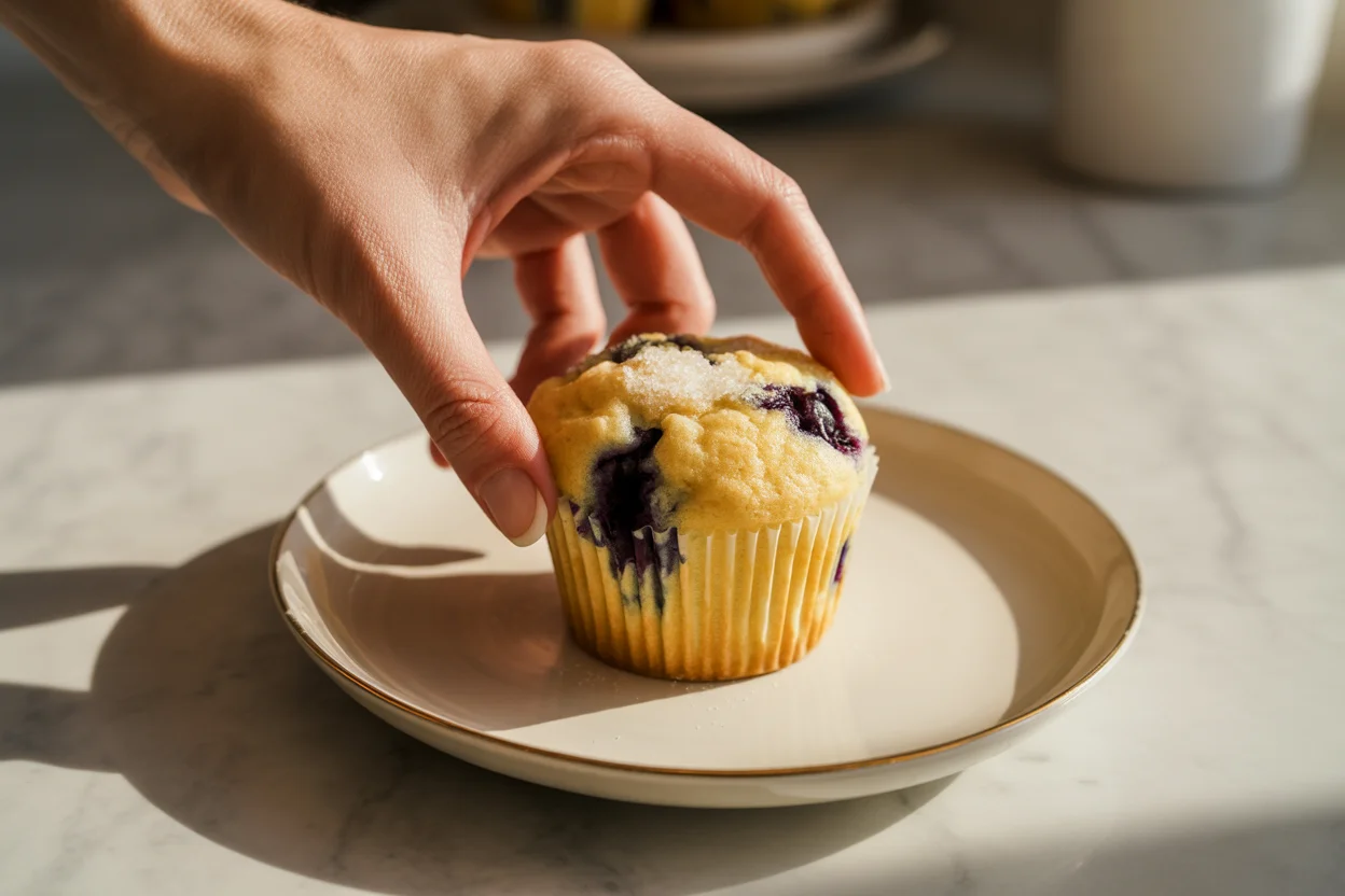 small batch blueberry muffins recipe