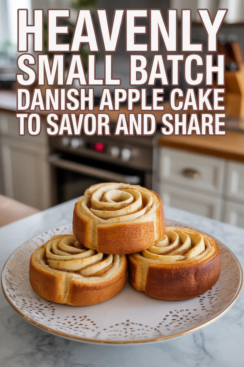 Heavenly Small Batch Danish Apple Cake to Savor and Share