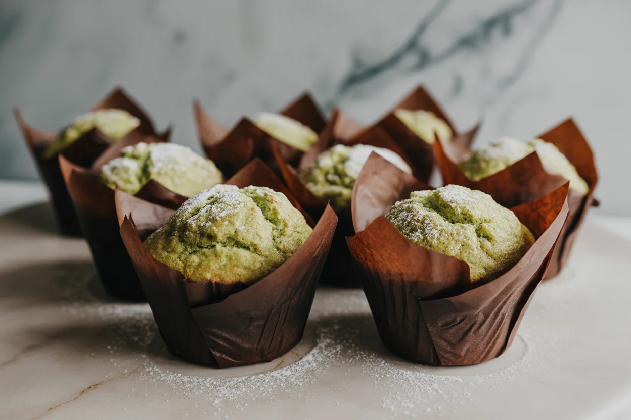 Delicious Small Batch Matcha Green Tea Muffins to Satisfy Cravings