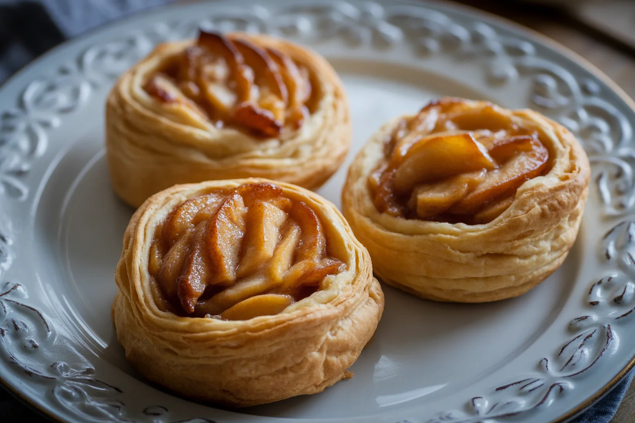 Small Batch Danish Apple Cake