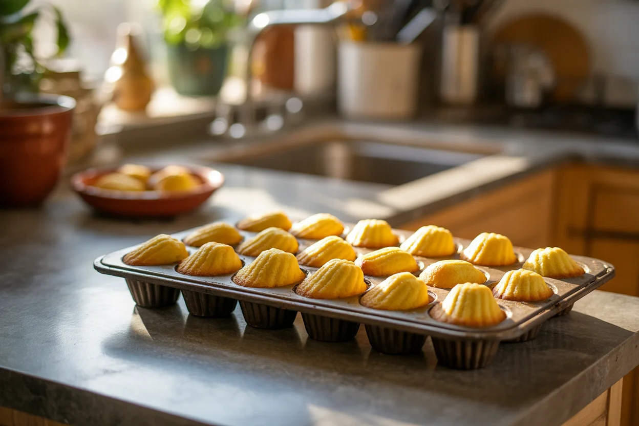 Small Batch Moroccan Orange Blossom Madeleines
