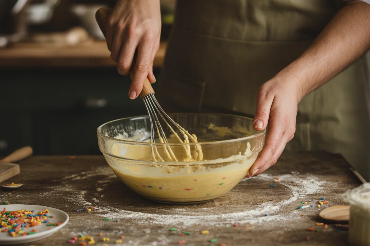 Small Batch Funfetti Birthday Cake (Mini 6-inch)
