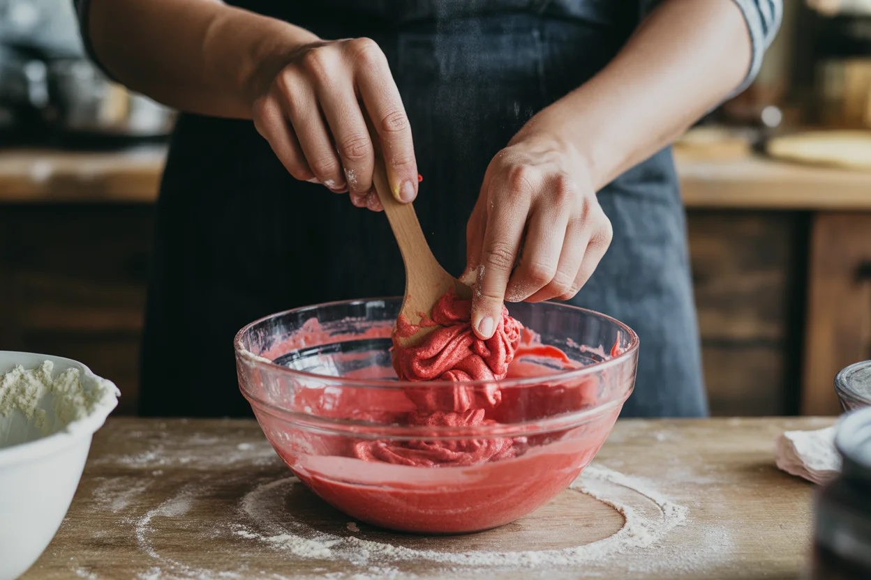 Small Batch Red Velvet Cookie Sandwiches