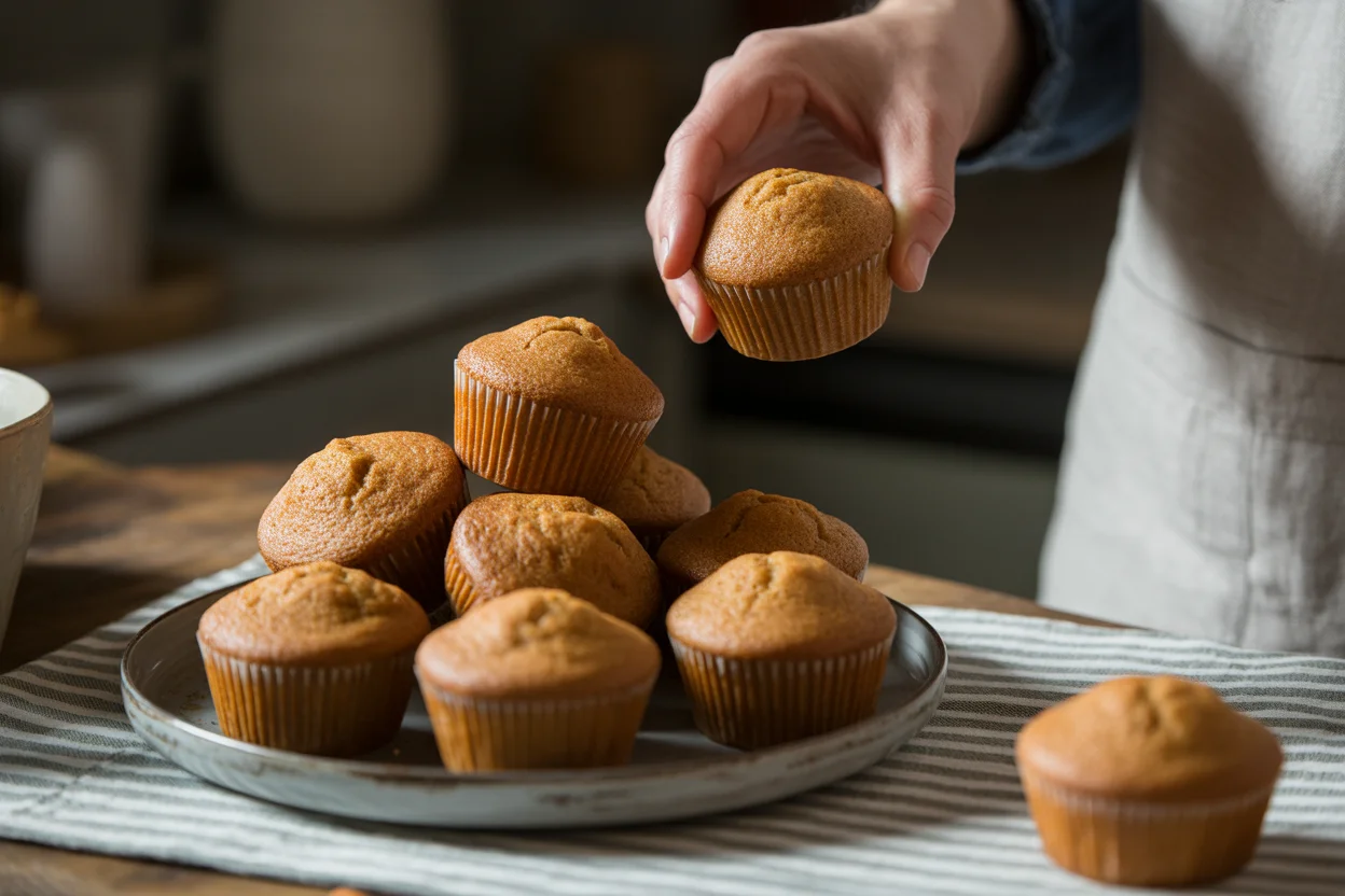 Small Batch Cinnamon Sugar Donut Muffins