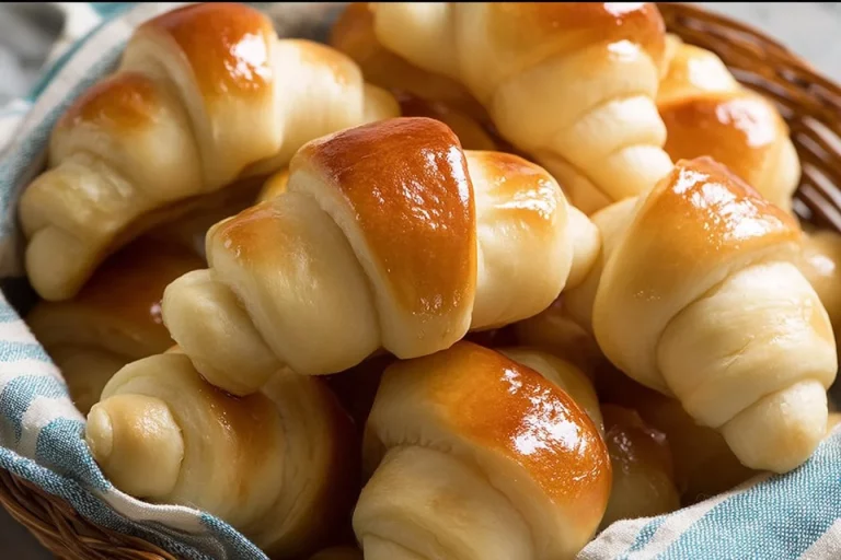 Baked batch of amazing dinner rolls fresh out of the oven