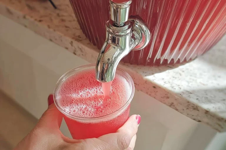 Cranberry Orange Punch served in a festive glass with citrus garnishes