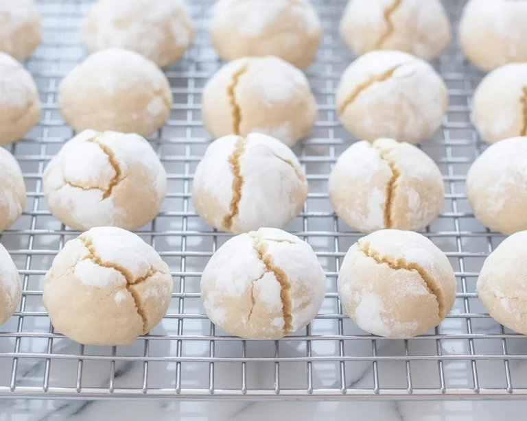 Freshly baked Small Batch Italian Almond Biscotti, perfect for coffee pairing.