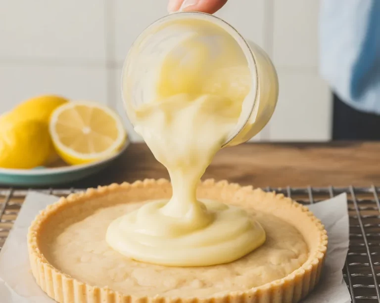 Mini French-Style Lemon Tartlets with creamy lemon curd and flaky crust.