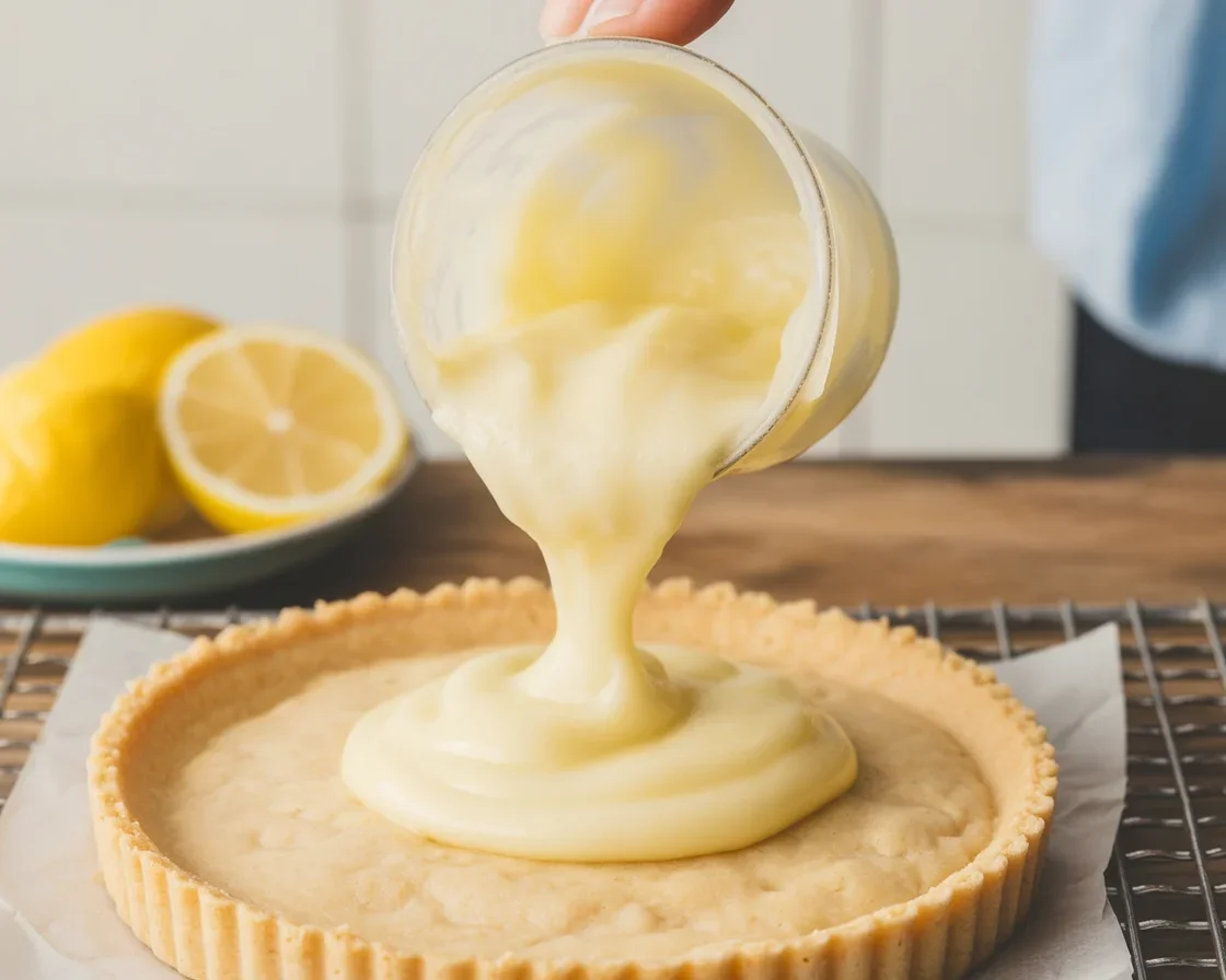 Mini French-Style Lemon Tartlets with creamy lemon curd and flaky crust.