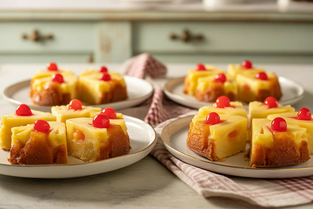 Small Batch Mini Pineapple Upside Down Cake for Sweet Moments