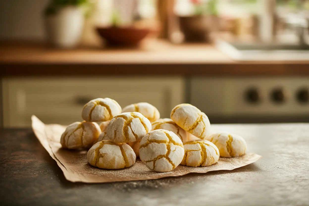 Delicious Small Batch Lemon Crinkle Cookies to Brighten Your Day