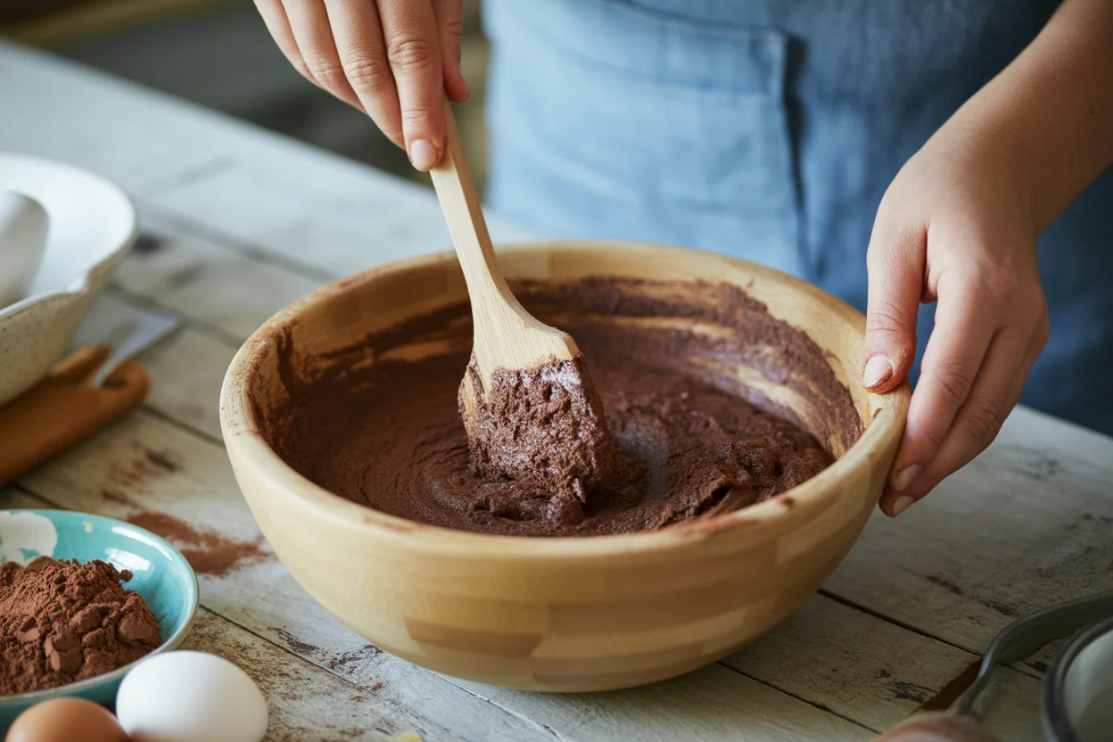 Decadent Small Batch Fudgy Chocolate Crinkle Brownies