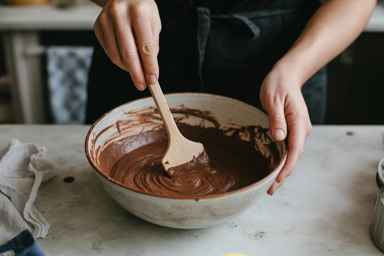 Small Batch Chocolate Peanut Butter Mug Cake (Oven-Baked)