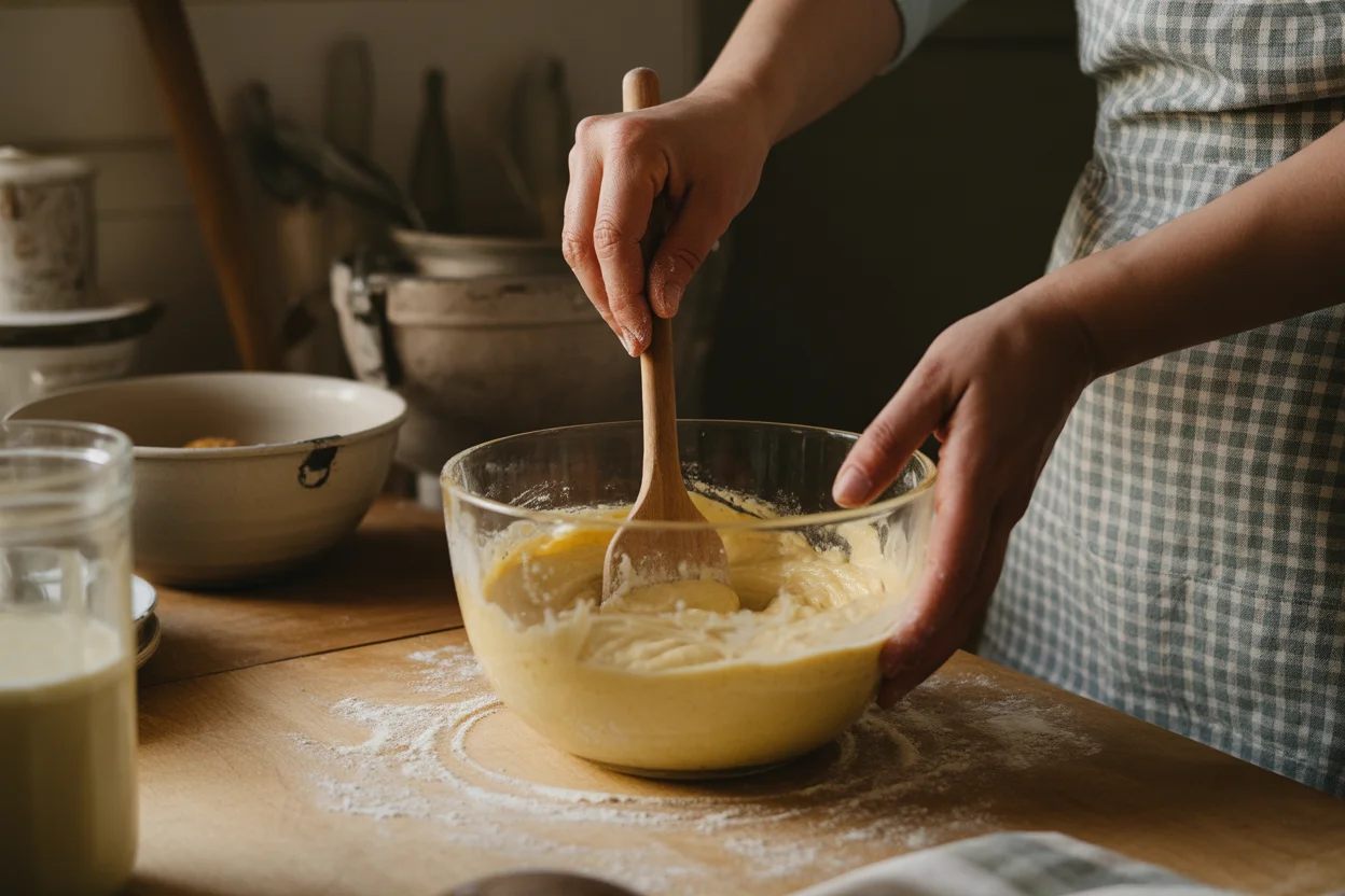 Small Batch Lemon Almond Tea Cake
