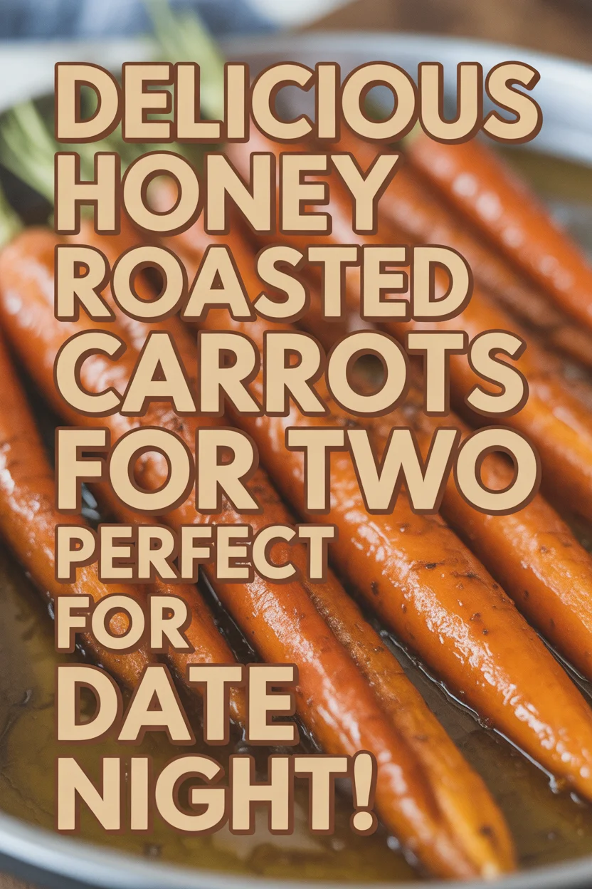 Delicious Honey Roasted Carrots for Two - Perfect for Date Night!
