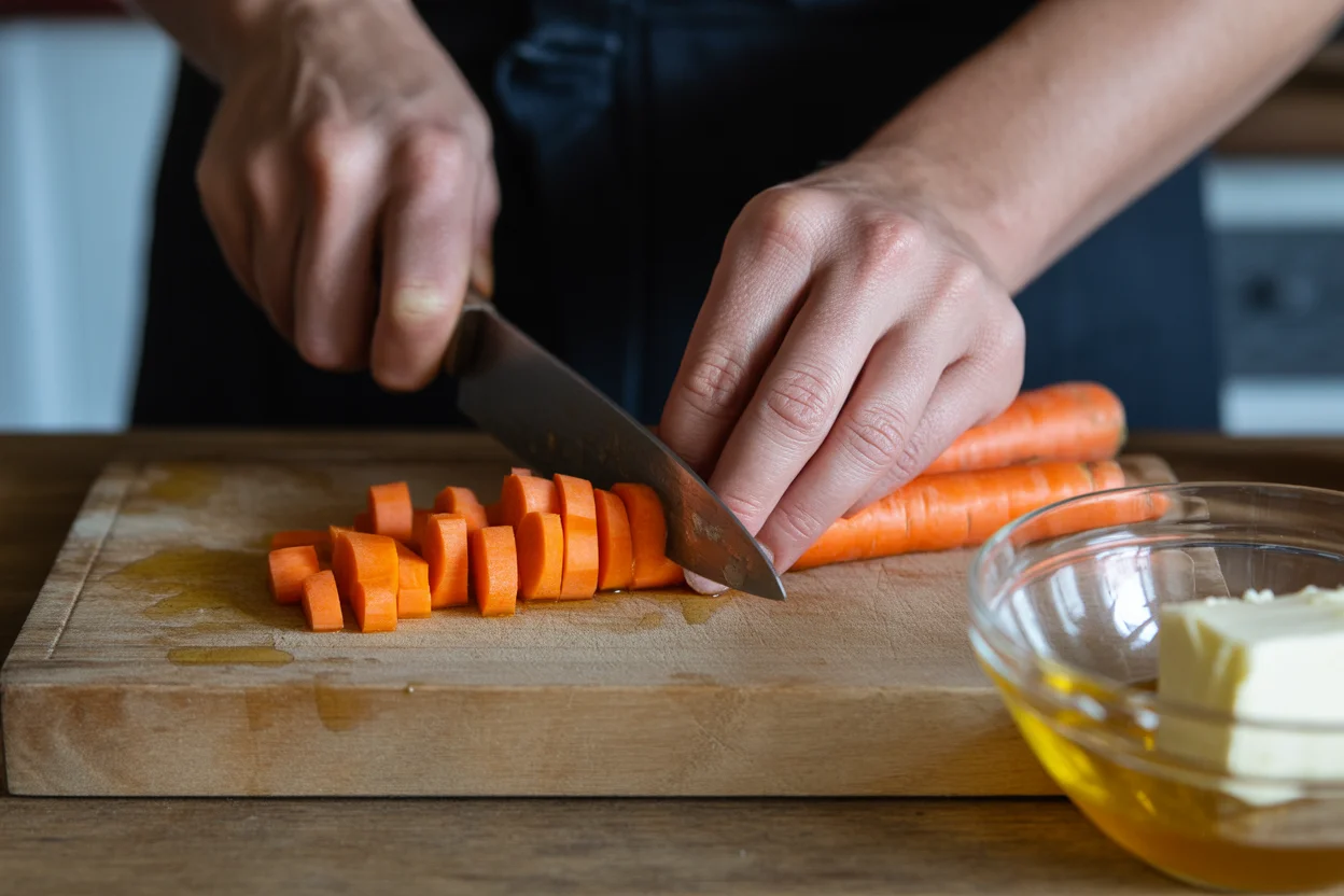 Delicious Honey Roasted Carrots for Two - Perfect for Date Night!