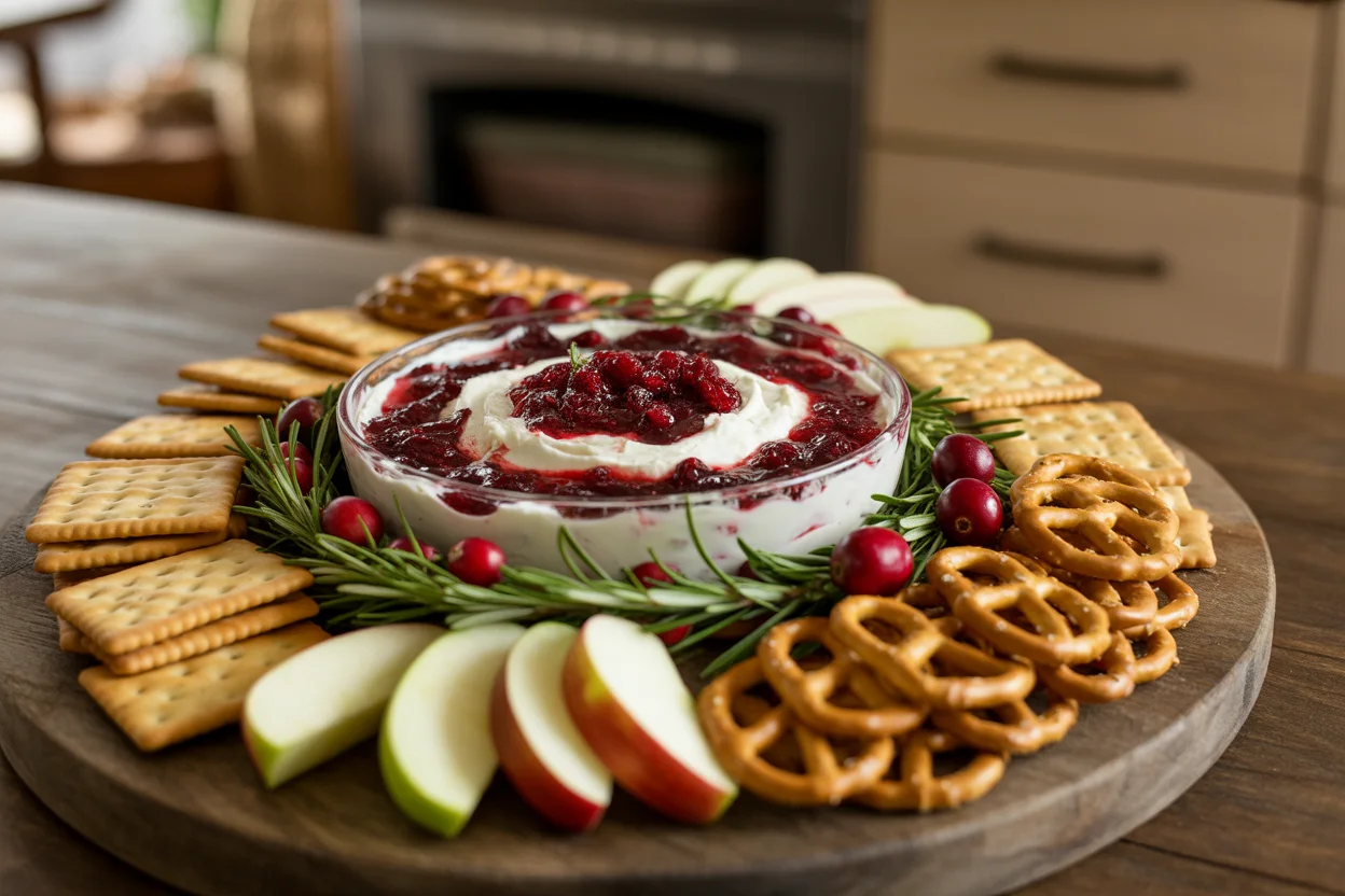 Cranberry Pepper Jelly Cream Cheese Dip: A Holiday Delight