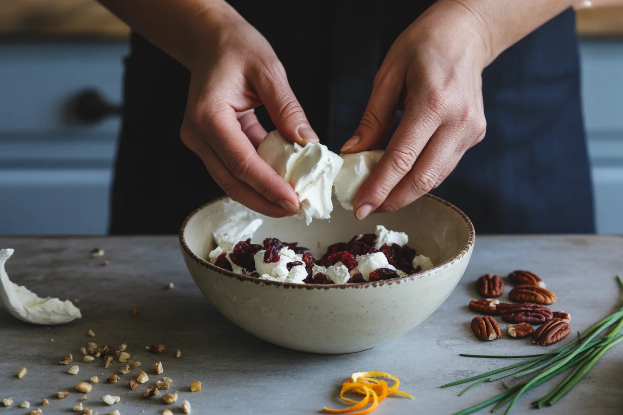Mini Holiday Cranberry Cream Cheese Board for Festive Gatherings