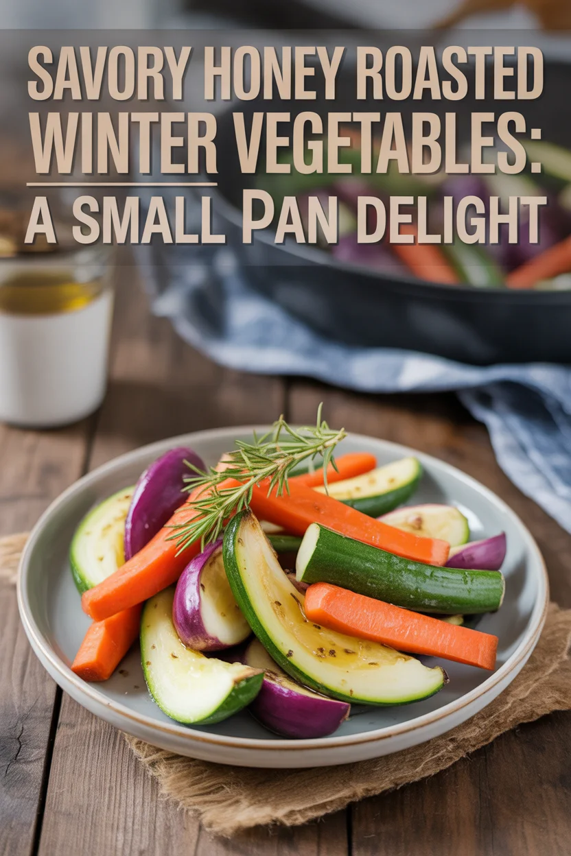 Savory Honey Roasted Winter Vegetables: A Small Pan Delight