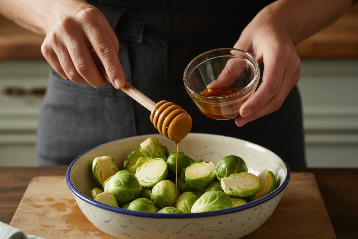 Savory Honey Dijon Roasted Brussels Sprouts You&rsquo;ll Love