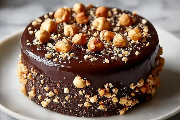 Delicious Chocolate Hazelnut Crunch Cookies with chocolate chips and hazelnuts