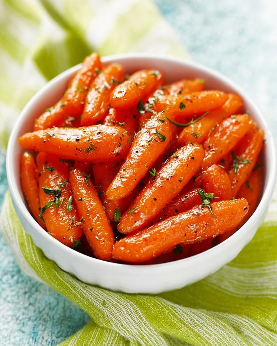Delicious baby carrots served at Cracker Barrel restaurant