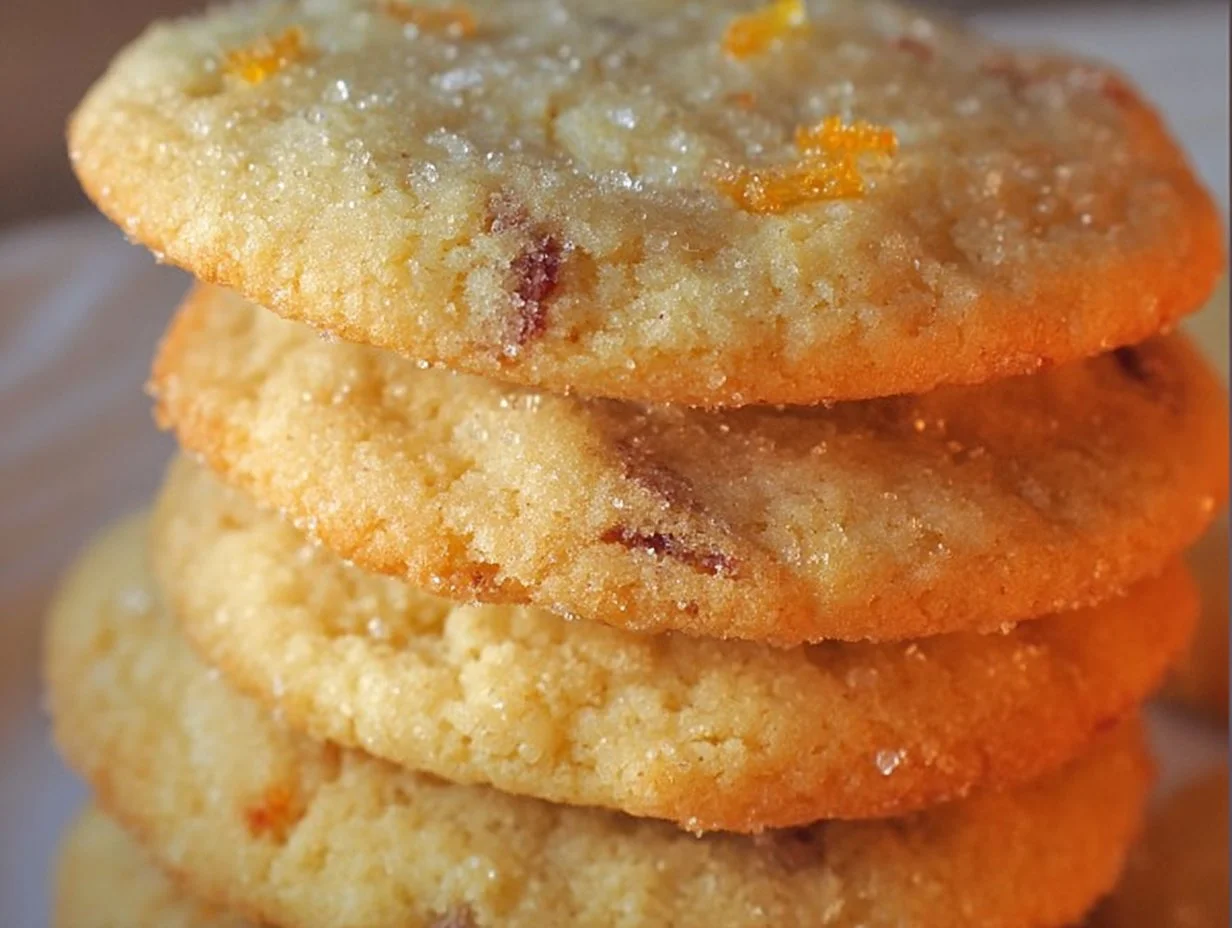 Freshly baked cranberry orange cookies with a zesty flair