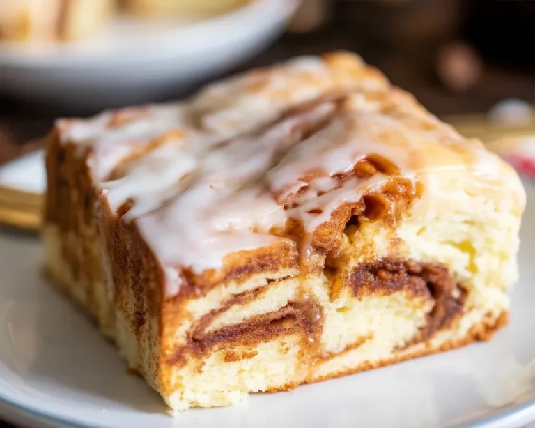 Delicious Small Batch Apple Cinnamon Coffee Cake with crumb topping and apple pieces.