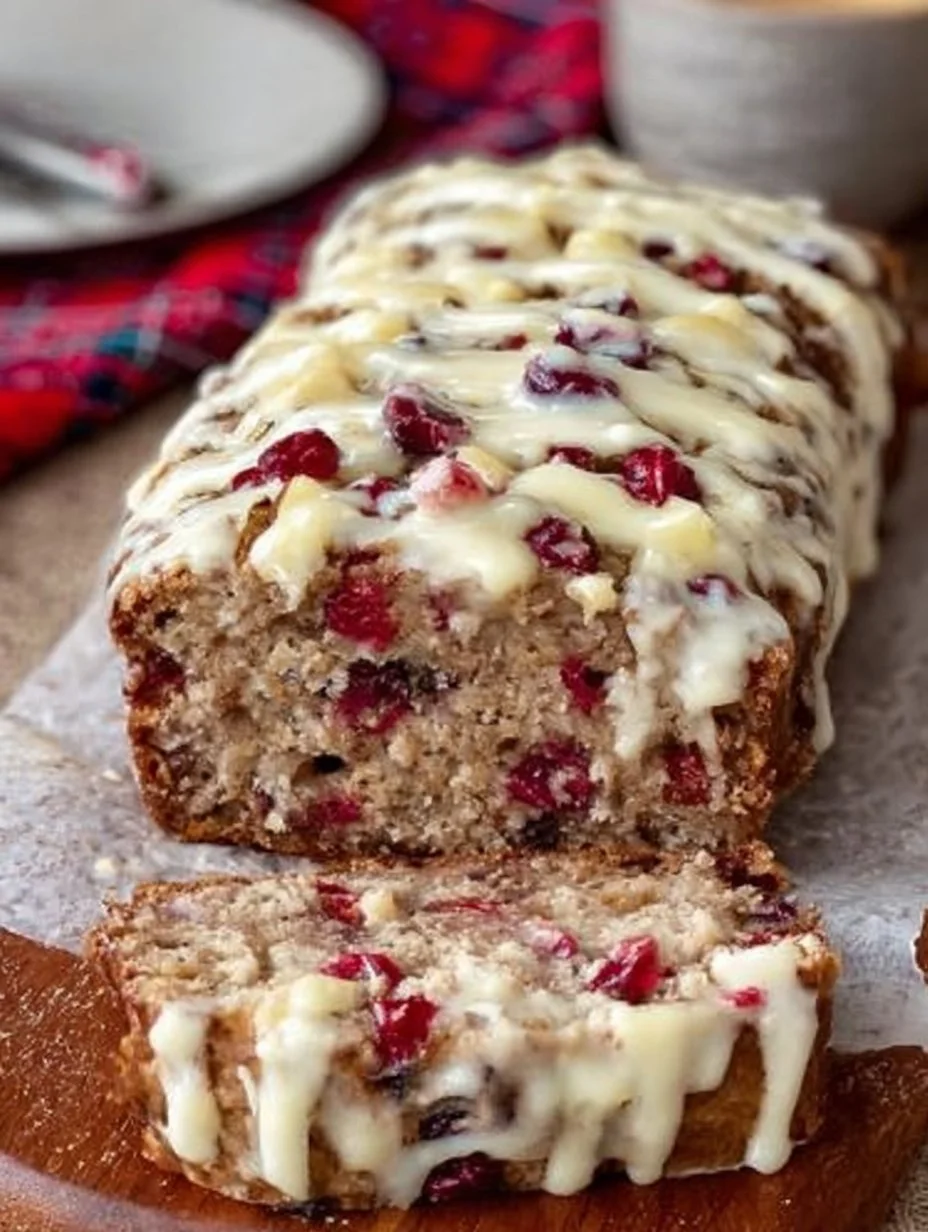 Easy low carb keto cranberry cottage cheese bread fresh out of the oven
