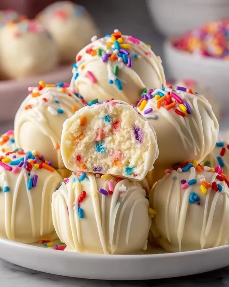 Delicious no-bake cheesecake balls on a decorative plate, ready to enjoy.
