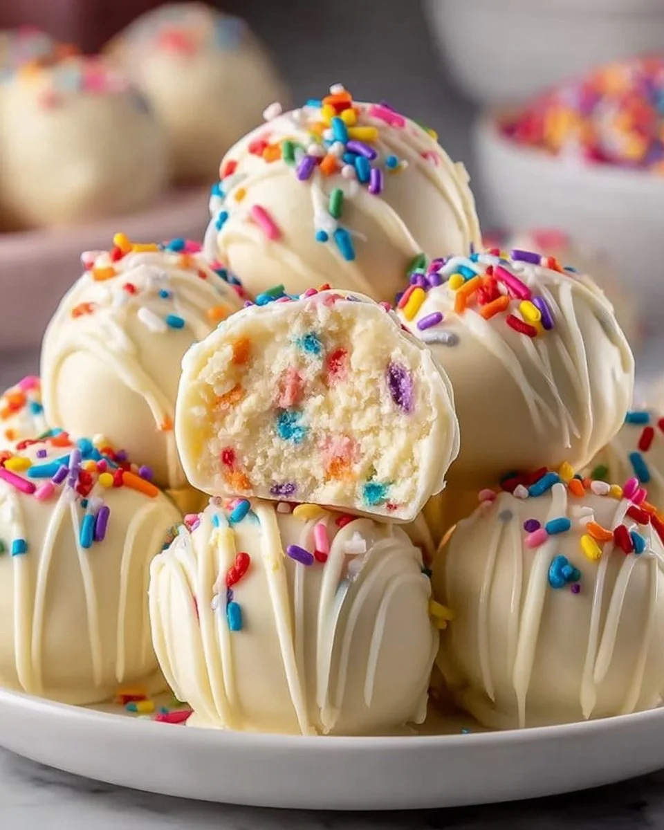 Delicious no-bake cheesecake balls on a decorative plate, ready to enjoy.