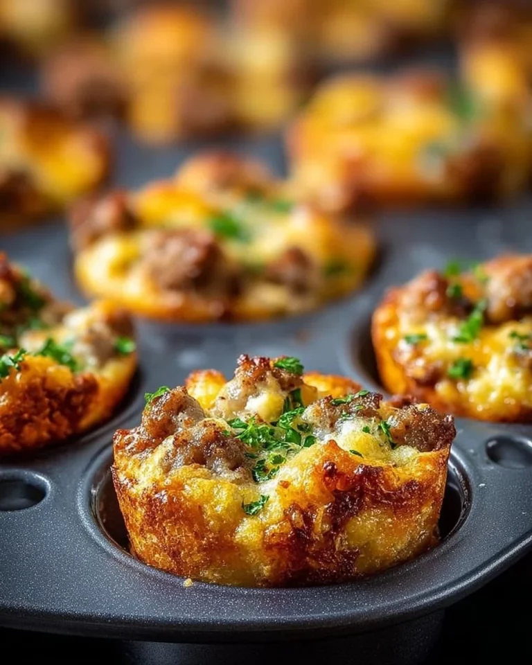 Savory stuffing bites served as delicious appetizers