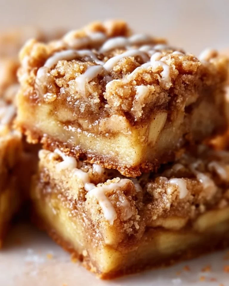 Delicious Canadian Cozy Apple Oat Bars made with oats and fresh apples.