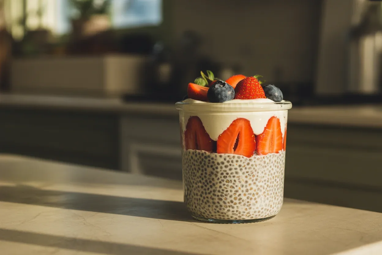 Classic Chia Seed Pudding (3 Ingredients)