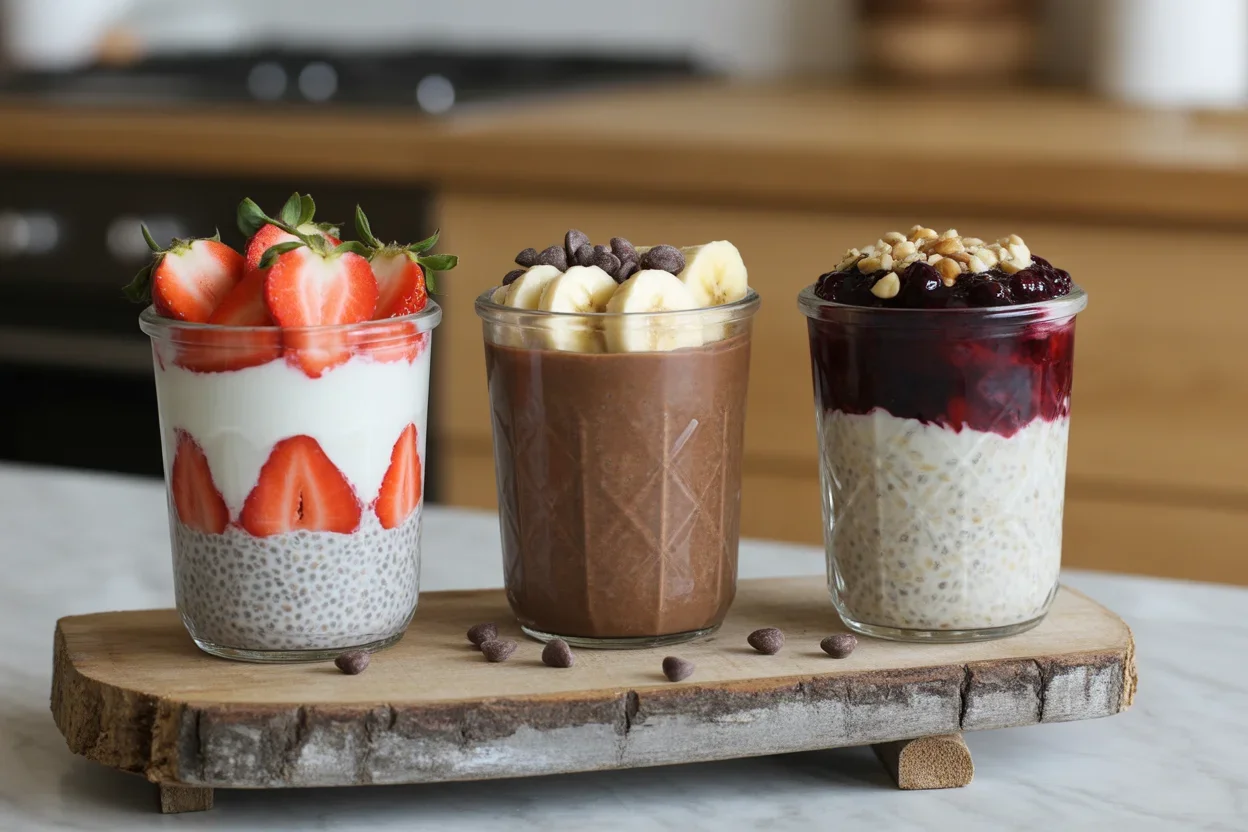 Creamy & Filling Overnight Oats with Greek Yogurt - Easy Recipe