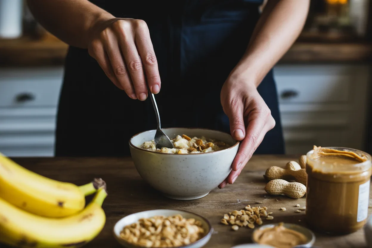 Delicious Peanut Butter Banana Overnight Oats You&rsquo;ll Love