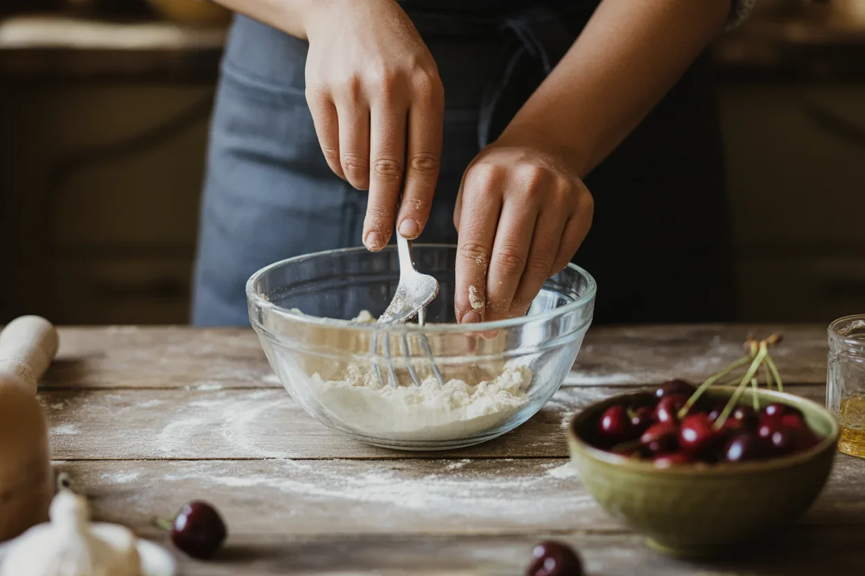 Retro Cherry Dump Cake (Small Dish Bake)