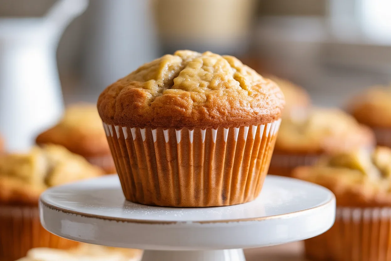 Delicious Small Batch Banana Muffins (One Bowl, No Mixer)
