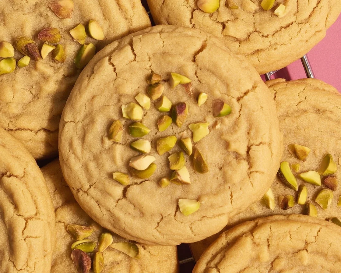 Small-Batch Cardamom Orange Cookies with a buttery shortbread base and citrus zest.