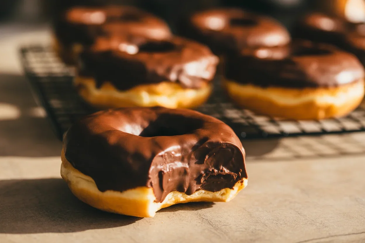 Delicious Small Batch Chocolate Donut Muffins (No Frying) Recipe