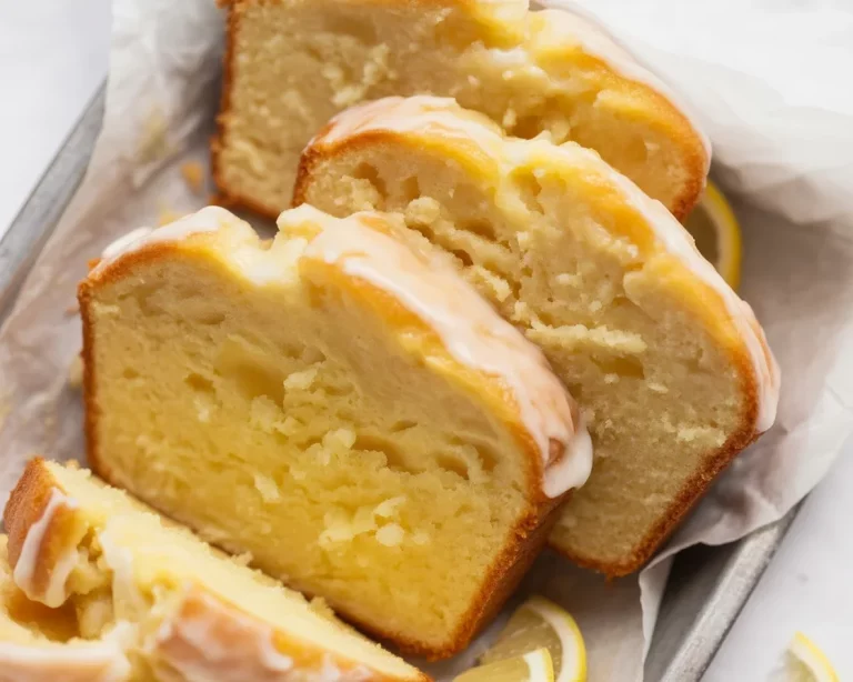Small Batch Lemon Loaf Cake, moist and soft, made without butter for a fresh, tangy dessert.