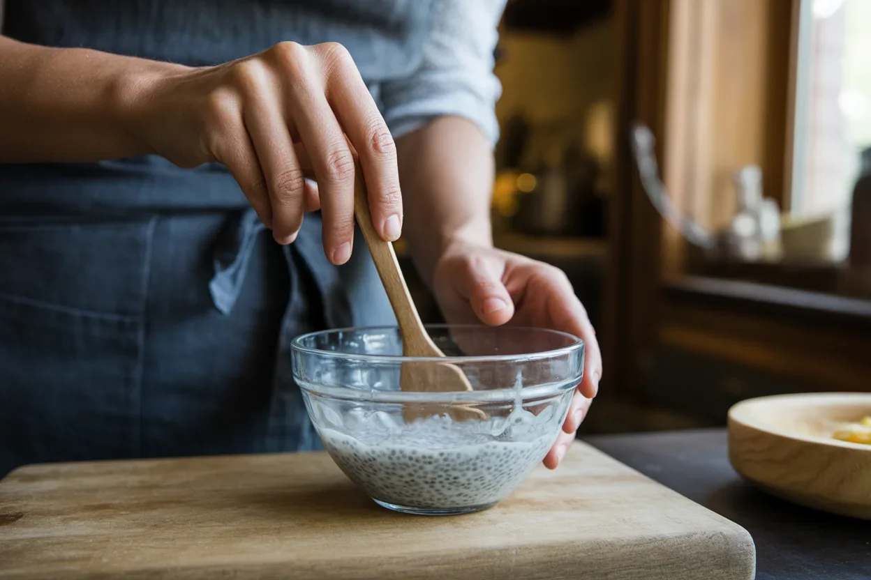 Deliciously Creamy Chia Pudding with Almond Milk Recipe