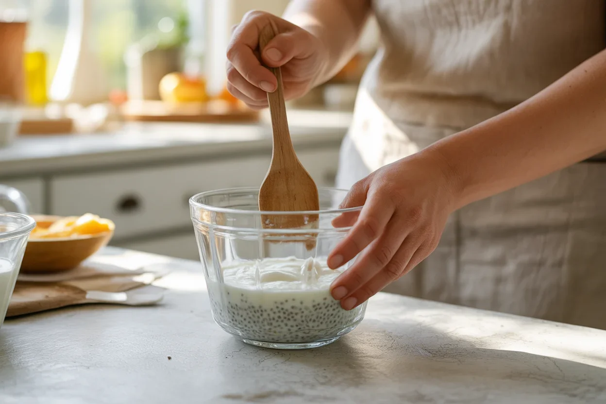 Vanilla Berry Chia Pudding