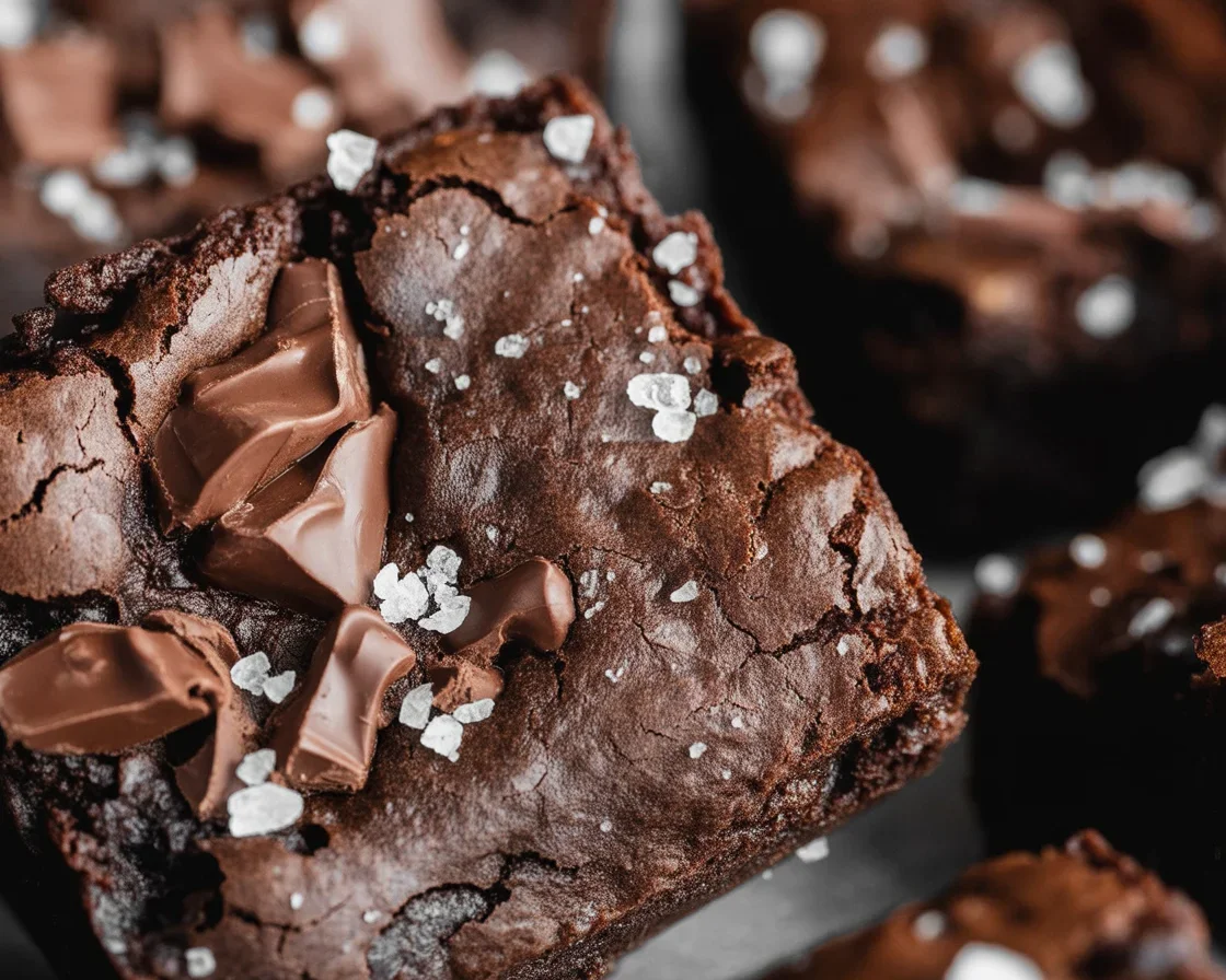 Delicious small batch eggless brownies, rich and fudgy perfect for chocolate lovers.