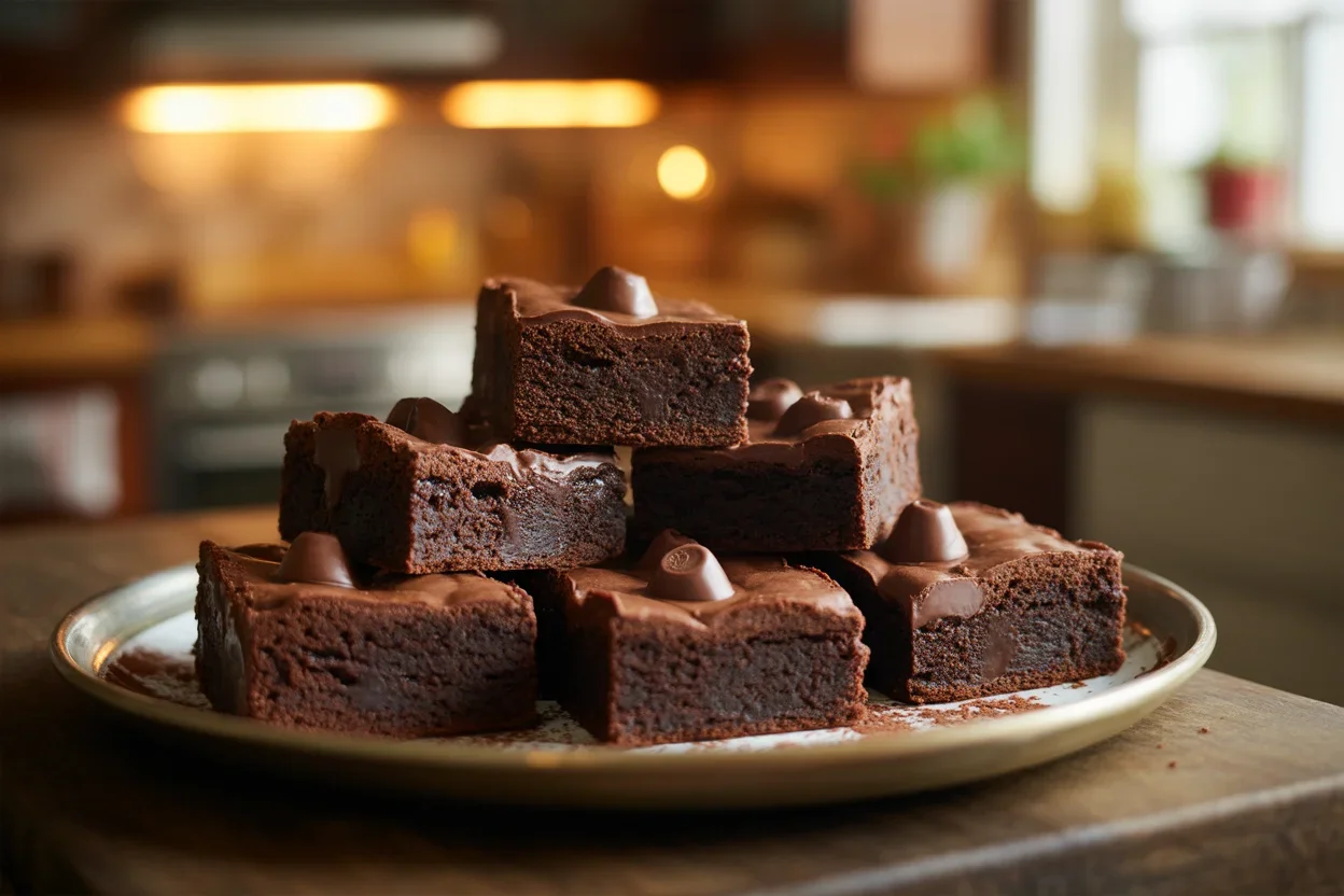 Small Batch Brownies (No Eggs, Super Fudgy)