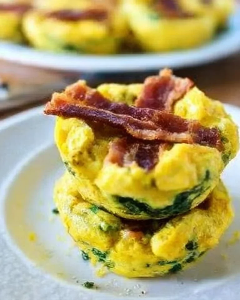 Delicious easy egg bites on a plate, perfect for meal prep and a healthy snack.