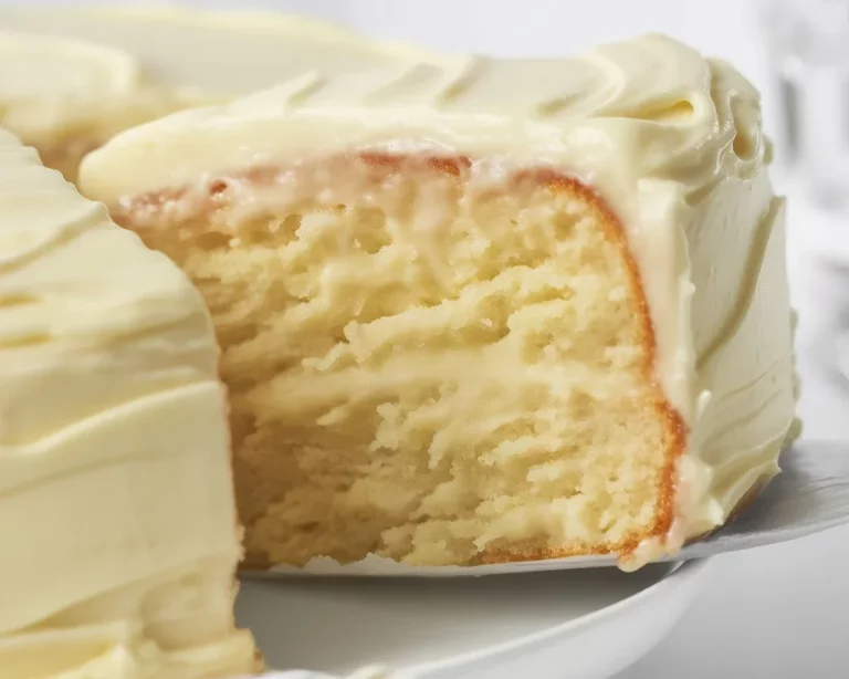Small Batch Vanilla Cake made in one pan without a mixer, soft and moist dessert.